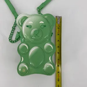 Betsey Johnson Gummy Bear Green Novelty Crossbody Bag Purse‎ thumbnail 6