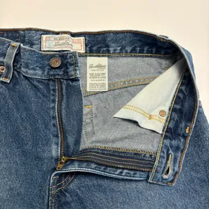 Levi Strauss Signature Relaxed Fit Jeans Womens 8 Long Blue Denim High Rise W29 thumbnail 7