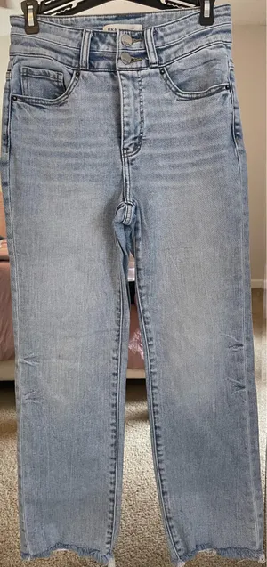 BKE Billie Slim Fit High Rise Cropped Straight thumbnail 1