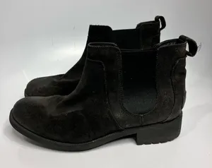 UGG Bonham‎ boots black leather size 8.5 thumbnail 1