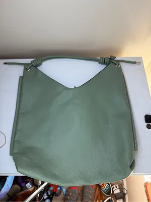 Montana West Slouchy Shoulder Bag Knotted Hobo Bag Green thumbnail 2