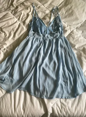 Boohoo Light Blue Dress thumbnail 2