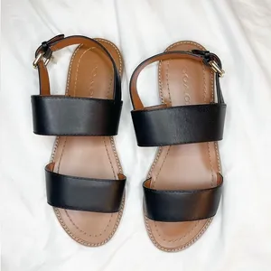 Coach black sandals thumbnail 1