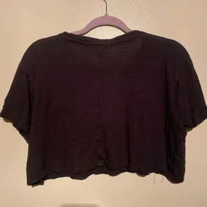 Forever 21 Black Crop Top thumbnail 2