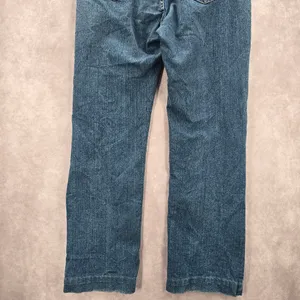 Wrangler Blue Straight Western Womens Classic Regular Denim Pants Jeans 12M‎ thumbnail 6