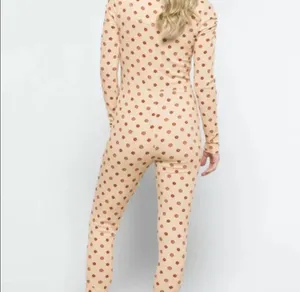 Free People SMALL Home Alone Long Johns In Warm Combo BNWTS thumbnail 6
