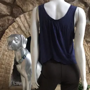 SoulCycle Pack Tribe Open Back Tank Blue Women's Size Small thumbnail 3