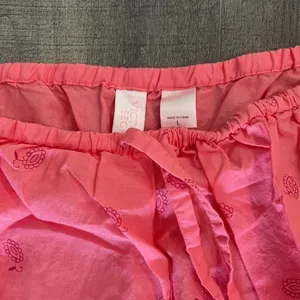 Victoria's Secret Coral & Pink Summer Pajama Set thumbnail 7