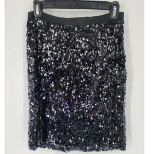 Vintage Teenflo Sequin Mini Skirt Black– Women’s 2 thumbnail 6