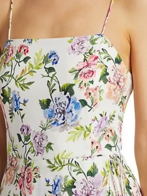 Alice & Olivia Trixie Floral Spaghetti Strap Mini Dress - Size 2.‎ thumbnail 5