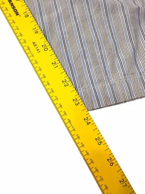 Polo Ralph Lauren XXL Blue White Stripe Cotton Pajama Lounge Pants Cropped Pony thumbnail 3