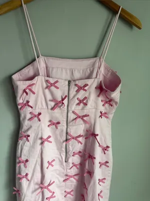 Anthropologie The Brynne 3D Spaghetti-Strap Dress 6 thumbnail 7