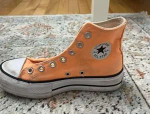 Orange Converse Platform thumbnail 4