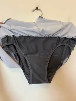 LULULEMON Hotty Hot Lined Active Short II 2.5" Heather Lux Multi Gray/Black Sz 6 thumbnail 8