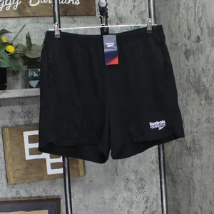 NWT Reebok Womens Identity Energy Shorts IN7379 Black XL thumbnail 2