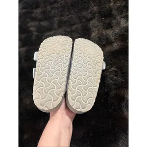 Birkenstock Womens 37 6.5 Arizona Rubber Sandals Shoes Gray Double Straps thumbnail 5