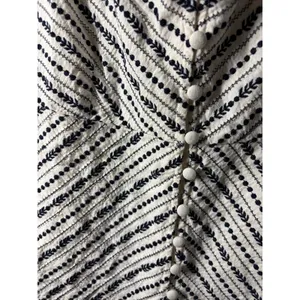 Anthropologie Maeve Sylvia Embroidered Top Boho Summer Sz L NWT thumbnail 3