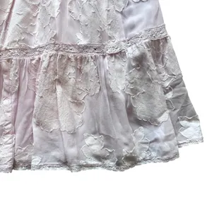 Light Pink Tiered Babydoll Mini Dress Wilfred Aritzia Women's Size Small thumbnail 4