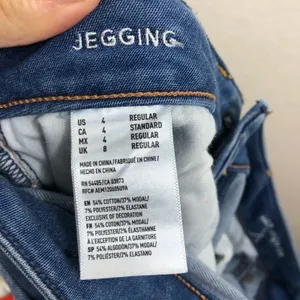 American Eagle AEO denim blue jegging skinny jeans 4 regular thumbnail 5