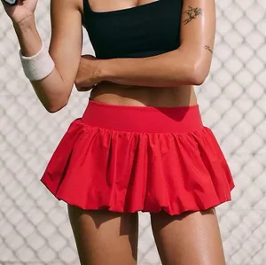 Free people red bubble skort! thumbnail 1