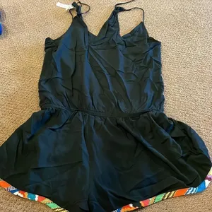 Nanette Lepore Women’s Black & Colorful Shorts Romper thumbnail 7