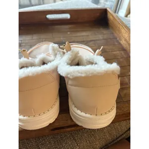 Hey Dude Wendy‎ Corduroy Peach Pink Faux Fur Lined Slip On Loafers Womens Shoes thumbnail 5
