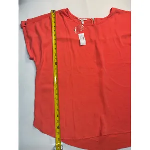 Maurices Sunrise Orange Blouse Size XXL, New with Tags thumbnail 7