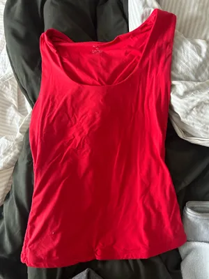 Double lined red tank top Size XS thumbnail 2