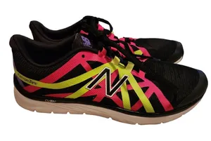 New Balance Running Shoes FantomFit Cush Lightweight Athletic Black‎ Pink thumbnail 1