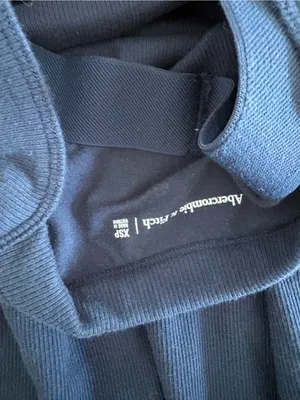 Abercrombie bra free navy dress thumbnail 3
