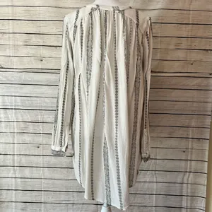 Free People Magic Pullover Top in Vanilla Combo thumbnail 8