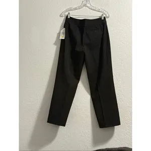 Nwt Laura Ashley Jet Black Cotton With Stretch Sz 6p Spring I Pants Msrp $72.00 thumbnail 3