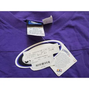 Colorado Rockies Baseball Unisex XL White Purple Long‎ Sleeve Shirt NWT thumbnail 4