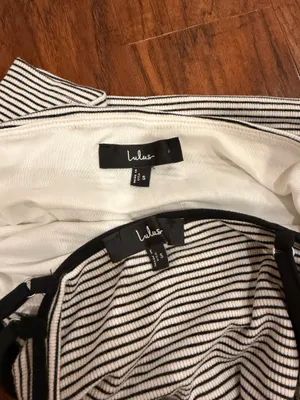 Matching Set Lulus Skirt & Top stripe  thumbnail 2