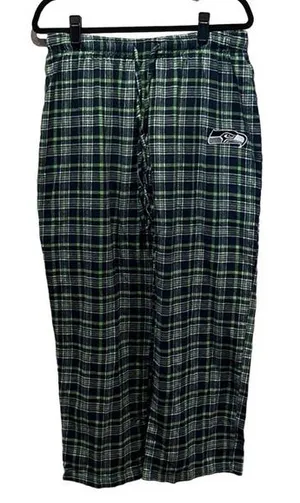 NFL Seattle Seahawks Flannel Loungewear Sleepwear Pants- Women’s Size Large thumbnail 1
