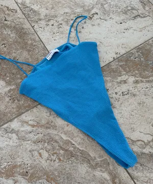 Blue Bershka Bodysuit thumbnail 1