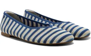Viviana Tila Wide Toe Box Ballet Flats Knit Comfort Lightweighy Women’s 10 EUC thumbnail 1