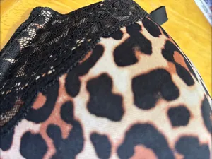 Secret Treasures Leopard Print Push Up T-Shirt Bra Black & Brown 36D NWT thumbnail 2