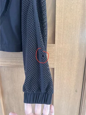 Lululemon Catch a Breeze Hooded Pullover Mesh Sleeves Black Women’s XS LW3BYWS thumbnail 8
