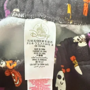 Disney Mickey Mouse Jack-o'-Lantern Halloween Women Cotton Jogger Sz XS thumbnail 4
