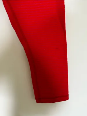 Lululemon Striped‎ Cropped Leggings Size 6 thumbnail 3
