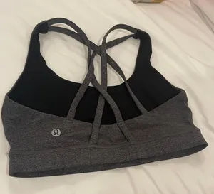 Lululemon Gray Sports Bra thumbnail 3