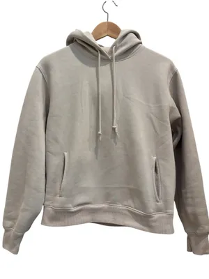 Aritzia Superworld Hoodie Sweatshirt Grey Cozy Oversized XS thumbnail 1