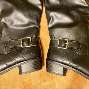 Black/Brown Knee High Boots (NWT) Brown Size 7 thumbnail 8