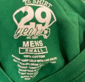Limited Edition 2018 Notre Dame Fighting Irish Football Shirt Green S Retro thumbnail 7