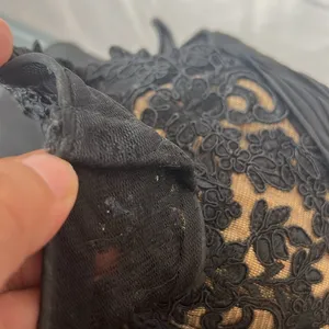 La Femme 20629 Black Lace Mini Dress Size 0 Prom Homecoming Hoco thumbnail 7