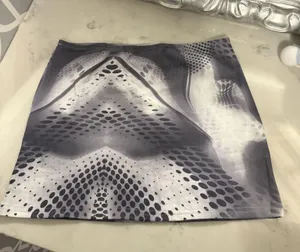 edikted gray rave queen skirt mini  thumbnail 2