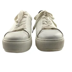 Kurt Geiger Laney Leather Lace-Up Platform Sneaker Size 36.5 US 6.5 Womens White thumbnail 4