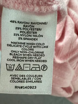 LOFT Womens Large Ribbed Side-Ruched Long Sleeve Knit Top Pink Super Soft Fitted thumbnail 4