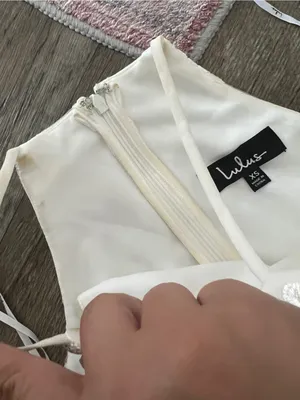 Lulus White In The Moment Floral Embroidered Mini Dress xs thumbnail 8